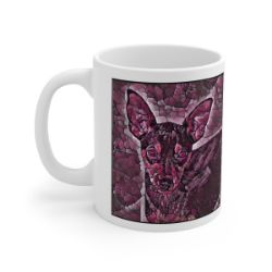 Picture of Miniature Pinscher-Plump Wine Mug