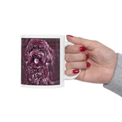 Picture of Miniature Poodle-Plump Wine Mug