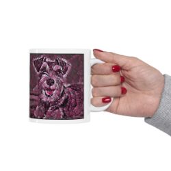 Picture of Miniature Schnauzer-Plump Wine Mug