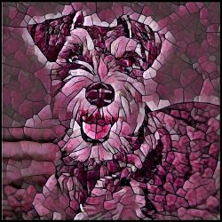 Picture of Miniature Schnauzer-Plump Wine Mug