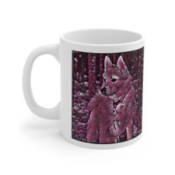 Picture of Norwegian Buhund-Plump Wine Mug