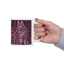 Picture of Norwegian Buhund-Plump Wine Mug