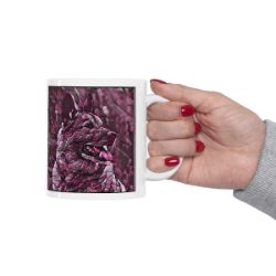 Picture of Norwegian Elkhound-Plump Wine Mug