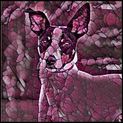 Picture of Rat Terrier-Plump Wine Mug