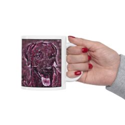 Picture of Rhodesian Ridgeback-Plump Wine Mug