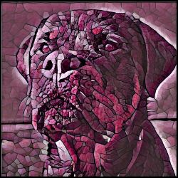 Picture of Rottweiler-Plump Wine Mug