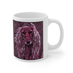 Picture of Saluki-Plump Wine Mug