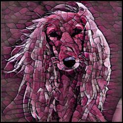 Picture of Saluki-Plump Wine Mug