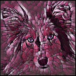 Picture of Shetland Sheepdog-Plump Wine Mug