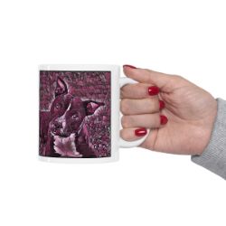 Picture of Staffordshire Bull Terrier-Plump Wine Mug