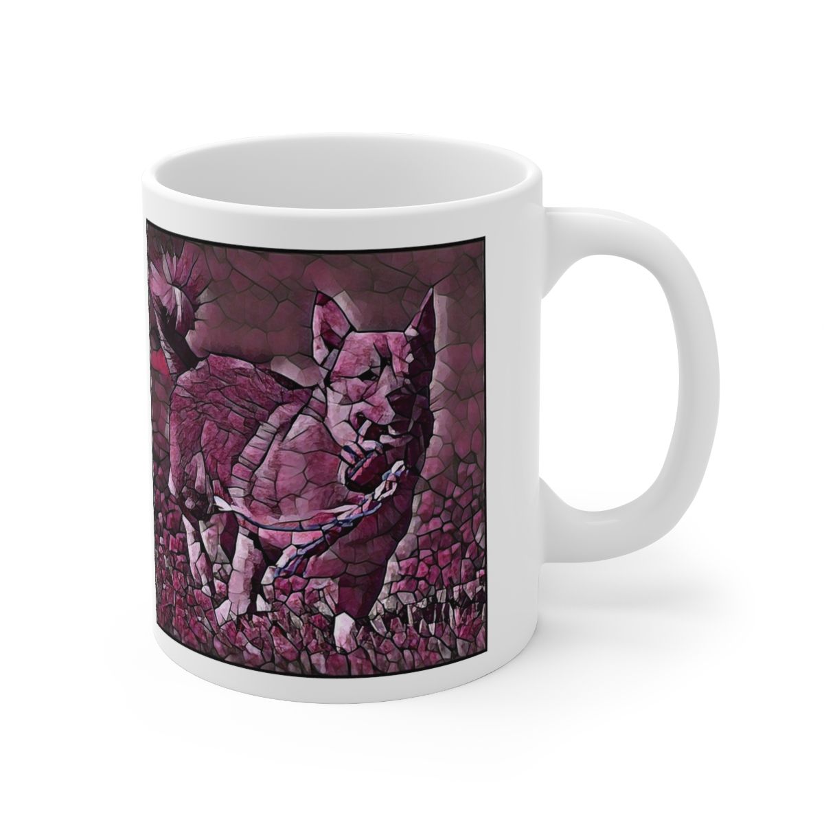 Picture of Swedish Vallhund-Plump Wine Mug