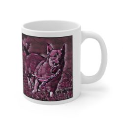 Picture of Swedish Vallhund-Plump Wine Mug