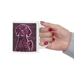 Picture of Vizsla-Plump Wine Mug