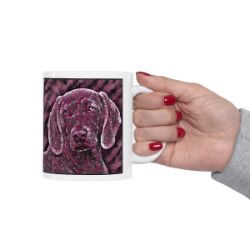 Picture of Weimaraner-Plump Wine Mug