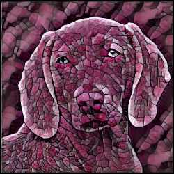 Picture of Weimaraner-Plump Wine Mug