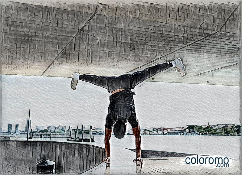 Upside-Down Lakeside Workout